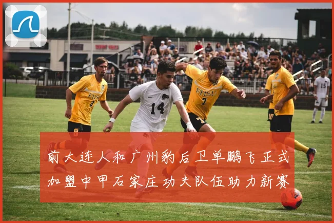 前大连人和广州豹后卫单鹏飞正式加盟中甲石家庄功夫队伍助力新赛季